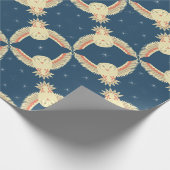 Flying Barn Owl Cadeaupapier (Hoek)