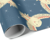 Flying Barn Owl Cadeaupapier (Rol Hoek)