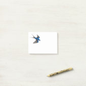 Flying Barn Swallow Post-it® Notes (Op bureau)
