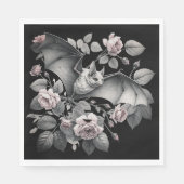 Flying Bat Halloween Servet (Voorkant)