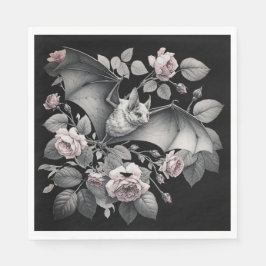 Flying Bat Halloween Servet