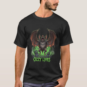 Flying Bat Metal Tribute beroemd gemaakt door Ozzy T-shirt