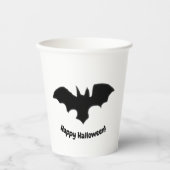 Flying Bat on White  Papieren Bekers (Voorkant)