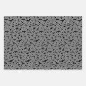 Flying Bats Halloween Inpakpapier Vel (Voorkant 3)