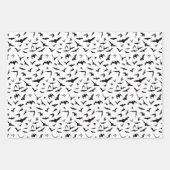 Flying Bats Halloween Inpakpapier Vel (Voorkant 2)