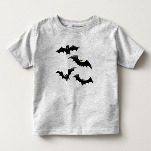 Flying Bats Halloween Kinder Shirts (Voorkant)
