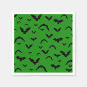 Flying bats on green servet (Voorkant)