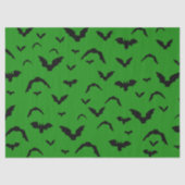 Flying Bats on Green Tissuepapier (Voorkant)
