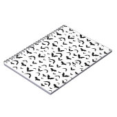 Flying Bats on White Notitieboek (Linkerzijde)