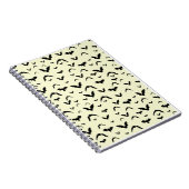 Flying Bats on Yellow Notitieboek (Rechterzijde)