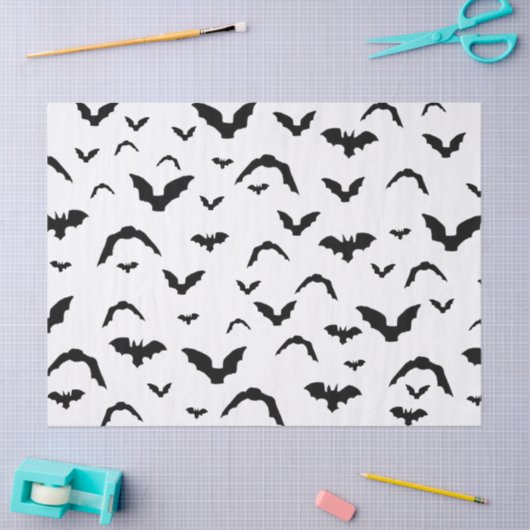 Flying Bats Tissuepapier (Craft)