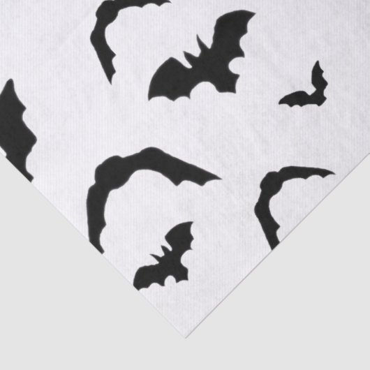 Flying Bats Tissuepapier (Detail)