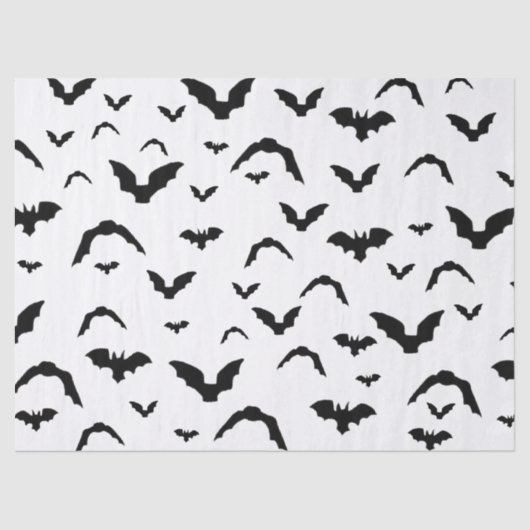 Flying Bats Tissuepapier (Voorkant)