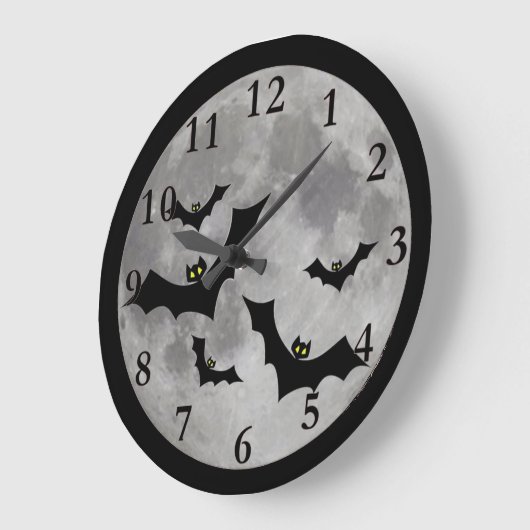 Flying Bats Wall klok (Hoek)