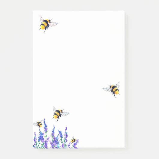 Flying Bees Post-it® notes (Voorkant)