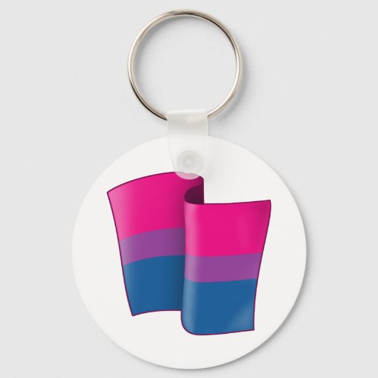 Flying Bi Pride Sleutelhanger (Voorkant)