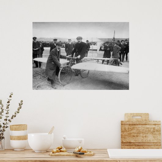 Flying Bicycle Contest: 1912 Poster (Keuken)