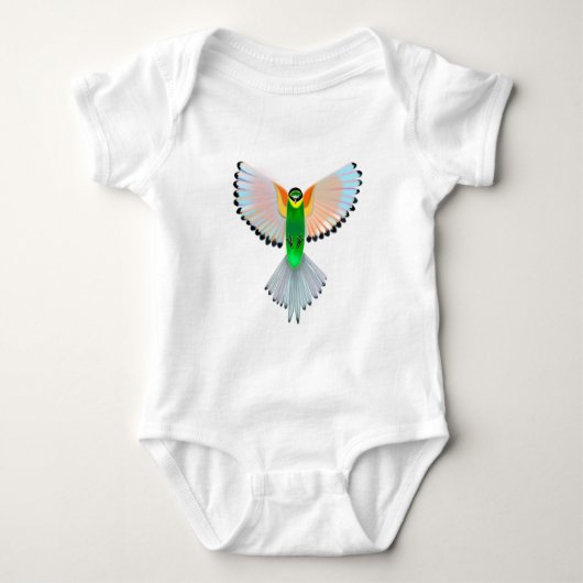 Flying Bird Baby Bodysuit (Voorkant)