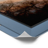 Flying Bird Picture Window Scenery - Illusion Poster (Hoek)