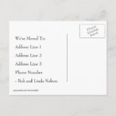 Flying Birds Adreswijziging Briefkaart (Achterkant)