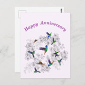 Flying Birds Jubileum Kaart (Voorkant / Achterkant)