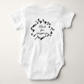 Flying Black Birds Gothic Romper (Achterkant)