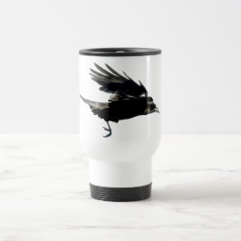 Flying Black Crow Koffie Mok