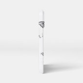 Flying Black en Red Morpho Vlinders iPhone Hoesje (Rechterkant)