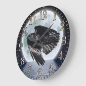 Flying Black Raven & Full Moon Grote Klok (Hoek)