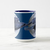 Flying Black Raven Gothic, Celtic, Wiccan Mok (Midden)