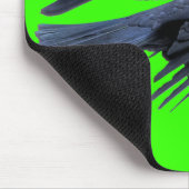 Flying Black Raven Gothic, Celtic, Willife Muismat (Hoek)