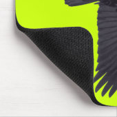 Flying Black Raven Gothic, Haida, Wildlife Muismat (Hoek)