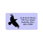 Flying Black Raven Labels (Voorkant)