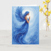 Flying Blue Angel  Kaart (Gele Bloem)