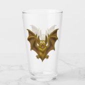 Flying Brown Bat Glas (Achterkant)