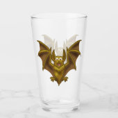 Flying Brown Bat Glas (Voorkant)