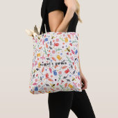 Flying Bugs n' Blossoms All-Over Tote Bag (Dichtbij)