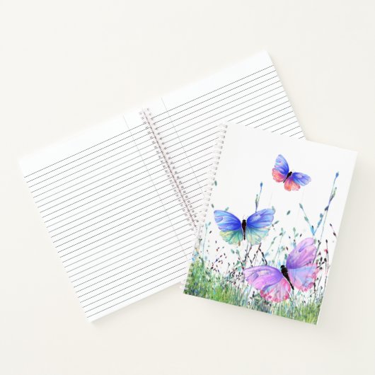 Flying Butterflies Notitieboek (Binnen)