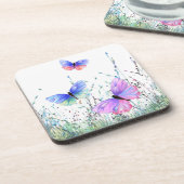 Flying Butterflies Onderzetter (Linkerzijde)