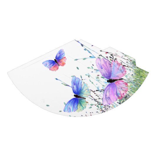 Flying Butterflies Paper Party Pet Feesthoedjes (Voorkant)