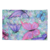 Flying Butterflies Pillow Hoesje Kussensloop (Achterkant)