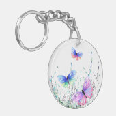 Flying Butterflies Sleutelhanger (Voorkant Links)