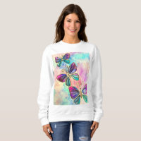 Flying Butterflies Sweatshirt