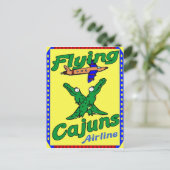 Flying Cajuns Briefkaart (Staand voorkant)