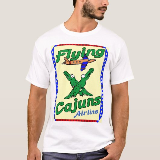 Flying Cajuns T-shirt (Voorkant)