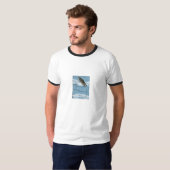 Flying Chaucer T-shirt (Voorkant volledig)