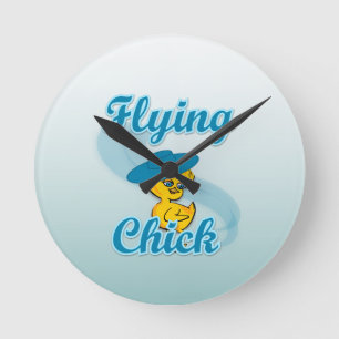 Flying Chick #3 Ronde Klok