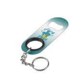 Flying Chick #7 Sleutelhanger Flessenopener (Achterkant Gekanteld)