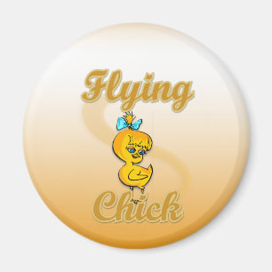 Flying Chick Magneet