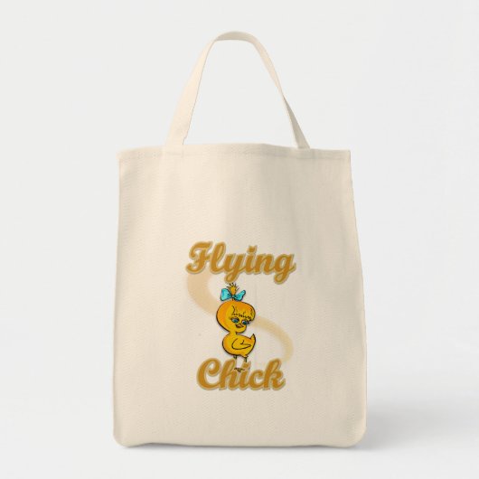 Flying Chick Tote Bag (Voorkant)